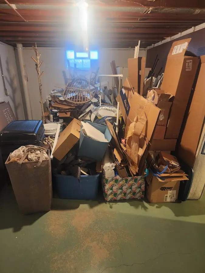 Roll-off dumpster container at job site for Roll Off Dumpster Rental in Anthem